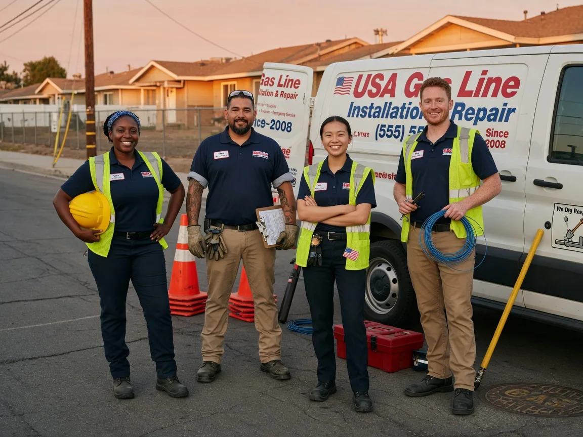 Gas Line Installation company in Savoy, IL